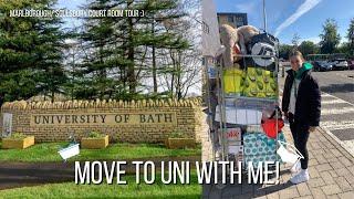 Move to Bath uni with me & room tour!