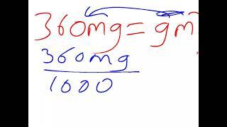 Drug calculations _pharmacology