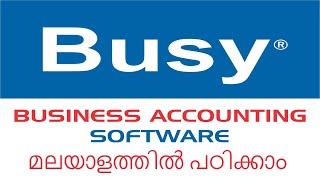 Busy Software Purchase & Sales Entries in Malayalam