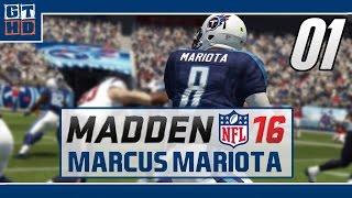 Madden NFL 16 Let's Play Spielerkarriere [Deutsch/60FPS] #01 It's Madden Season!