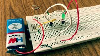 Light control using LDR || Dark sensor || automation