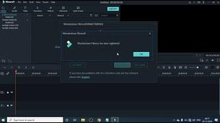 Wondershare Filmora9 Version:9.2.11.6 registration code and email new method activate