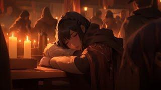 Relaxing Medieval Music - Fantasy Bard/Tavern Ambience, Celtic Music, Night in Tavern
