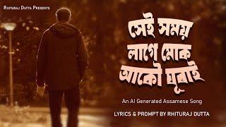 Hei Xomoy Lage Muk Ako Ghurai | Nostalgic Assamese Song | Lyrics by Rhituraj Dutta | AI Generated