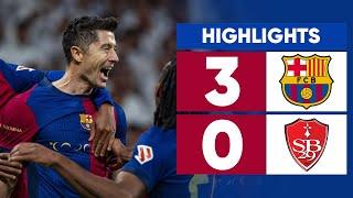 Barcelona vs Brest 3 - 0 All Goals & Extеndеd Highlights : UEFA Champions League Matchday 5