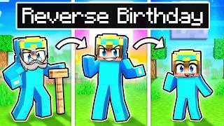 Nico’s REVERSE BIRTHDAY In Minecraft!