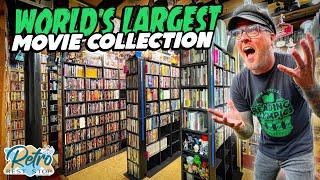 World’s Largest Movie Collection With Physical Media, Game Boy Games, Figment, & Spice Girls