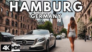 Discover Hamburg | A walking tour through the heart of the city | 4k HDR