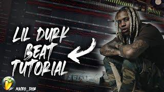 How To Make Painful, Emotional Beats For LIL DURK l FL Studio Tutorial *Lion Eyes 2022