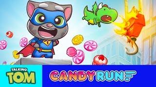  5 Super Sweet Tips - Talking Tom Candy Run Gameplay