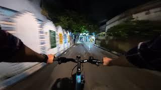 Cycle riding at night through the lanes of Kolkata - cycloing at Kolkata - Firefox Typhoon 27.5 D