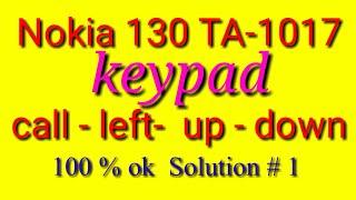 Nokia 130 TA-1017 keypad Solution 1 by apna solution