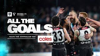 Coles Goals R21: Raining goals at the Adelaide Oval