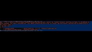 FIX:ng.ps1 cannot be loaded because running scripts is disabled on this system.||RR FIX||