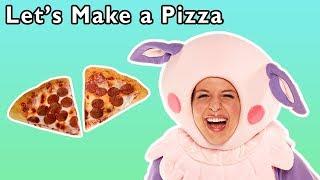 Let's Make a Pizza + More | HOW TO MAKE PIZZA SONG | Mother Goose Club Phonics Songs