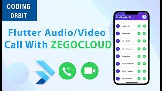 Flutter Video & Audio Call Using ZEGOCLOUD SDK