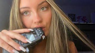 ASMR | MIC BITING/TASCAM ~ eating your ears 