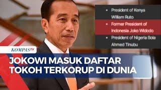 Respons Jokowi Masuk Daftar Tokoh Dunia Terkorup versi OCCRP: Buktikan Saja