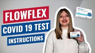 FLOWFLEX COVID 19 TEST INSTRUCTIONS