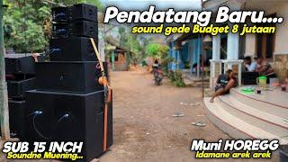 Sound PENDATANG BARU Budget 8 jutaan Minimalis sub 15 inch idamane arek²