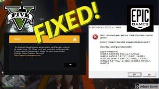 GTA V Rockstar Launcher Script Hook  Error [Fixed]