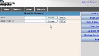 NETCURY IP CAMERA VIDEO TUTORIALS - Upgrade Firmware