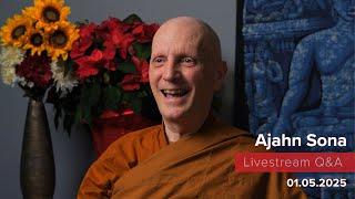 Live from Birken: Dhamma Q&A with Ajahn Sona (01.05.2025)