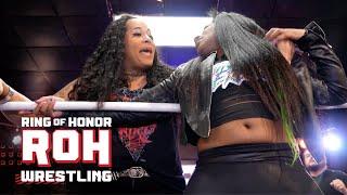 Athena gets a nasty surprise at the minion training dojo! | ROH TV 01/11/24