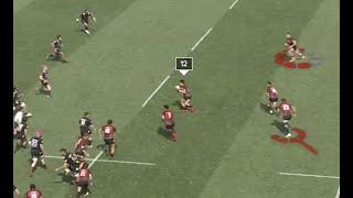 Rugby Coaching Ideas: Analyzing the Blocker Strike Play | World's Best Rugby Play