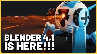 Blender 4.1 Features in Less than Five minutes!