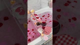 Valentine’s bath #valentinesday #romantic #aesthetic #asmr #asmrsounds #relaxing #satisfying