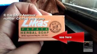 Likas Papaya Soap!! 5 WAYS to find out FAKE likas soaps and ORIGINAL!!(100% works)