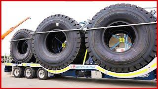 The Biggest Tire Transportation and Recycle Machine in The World