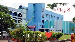 A DAY IN VIT PUNE  @CollegeVLOG 8  || Vishwakarma Institute of Technology||#euphoriaofak #vitpune