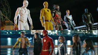 Team Flash VS Eobard Thawne, Zoom, Savitar, Godspeed Final Fight 4K | The Flash 9x13