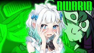 【AWARIA】freaky game where you can kiss the ghost?! 【Maid Mint Fantome】