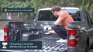 3D Scanning a Truck Bed with Artec Leo 3D Scanner