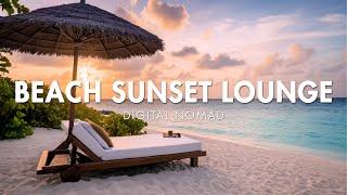 Relaxing Beach Sunset Bliss: Ultimate Lounge Music Escape