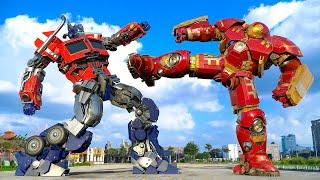 Avengers x Transformers - Optimus Prime vs Iron Man Final Fight | VFX COMOSIX [HD] #2024