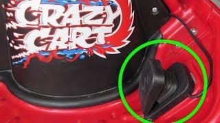 DIY: Hack a Razor Electric throttle: Replace Crazy Cart foot pedal throttle w/ aftermarket