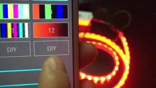 how to use bluetooth controller to control RGB led strips