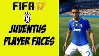 FIFA 17 - Juventus Player Faces