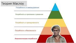 Теория мотивации Абрахама Маслоу (за 12 минут)