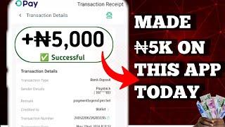 This App paid me ₦5,000 into my Bank Account| Make money Online 2024