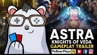 ASTRA: Knights of Veda official gameplay trailer (launching worldwide soon PC + Mobile)