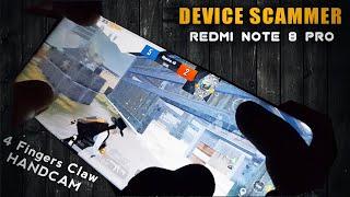 Redmi Note 8 Pro HANDCAM | 4 Finger + Gyroscope | PUBG MOBILE Montage | BGMI Montage