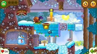 Let's Play - Snail Bob 2, Level 4-17, Winter Story