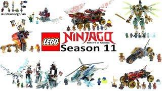 Lego Ninjago Season 11 Secrets of the forbidden Spinjitzu Compilation of all Sets