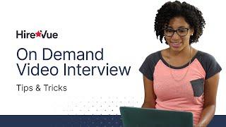 On Demand Video Interview Tips & Tricks