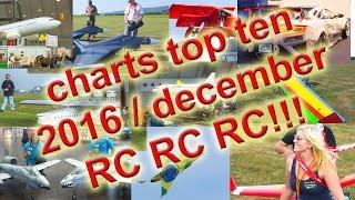 RC MODEL CHARTS TOP TEN 2016 DECEMBER OF RC RC RC!!!